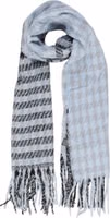 Blue Recycled Polyester Scarf 1