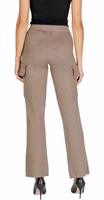 Beige Viscose Cargo Pants 2