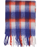 Purple Polyester Scarf 2