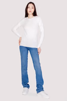 White Cotton Sweatshirt 3
