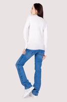 White Cotton Sweatshirt 5