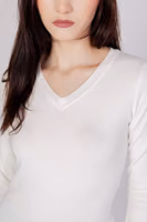 White Cotton Sweatshirt 3