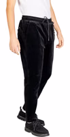 Black Cotton Casual Pants 5
