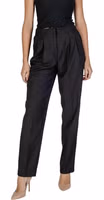 Black Polyester Dress Pants 5