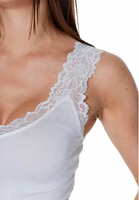 توبات بيضاء بدون أكمام من الفيسكوز 4
