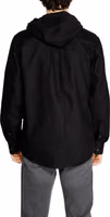Black Cotton Shell Jacket 2