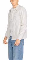 Gray Cotton Dress Shirt 3