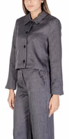 Gray Polyester Blazer 3