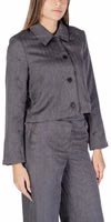 Gray Polyester Blazer 4