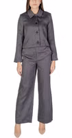Gray Polyester Blazer 5