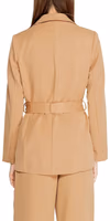Beige Polyester Blazer 3