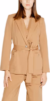 Beige Polyester Blazer 5