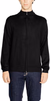 Black Viscose Cardigan 1