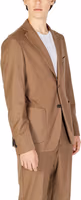 Beige Polyester Blazer 4