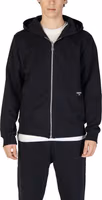 Black Cotton Hoodie 1