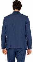 Blue Polyester Blazer 2