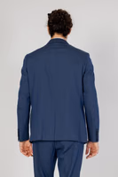 Blue Polyester Blazer 3
