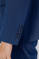 Blue Polyester Blazer 4