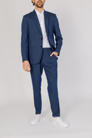 Blue Polyester Blazer 5