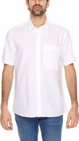 White Linen Shortsleeve Shirt 1