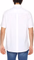 White Linen Shortsleeve Shirt 2