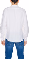 Multicolor Linen Dress Shirt 2