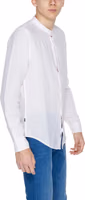 Multicolor Linen Dress Shirt 4