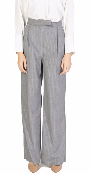 Multicolor Polyester Casual Pants