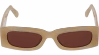 Beige Plastic Sunglasses 2