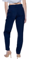 Blue Polyamide Casual Pants 2