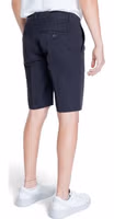 Black Cotton Bermuda Shorts 4