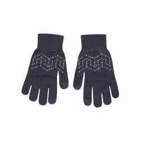 Gray Recycled Polyester Gloves 1