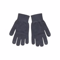 Gray Recycled Polyester Gloves 2