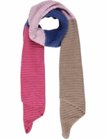 Blue Recycled Polyester Scarf 1