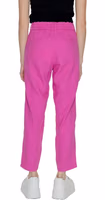 Multicolor Linen Casual Pants 2