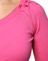 Pink Wool Button Down Cardigan Sweater 4