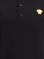Black Cotton Polo Shirt 3