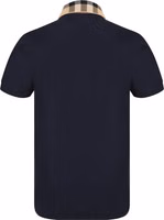 Blue Cotton Polo Shirt 2