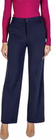 Blue Viscose Casual Pants 1