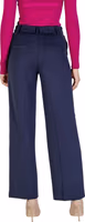 Blue Viscose Casual Pants 2