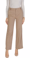 Beige Viscose Dress Pants 1
