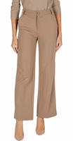 Beige Viscose Dress Pants 5