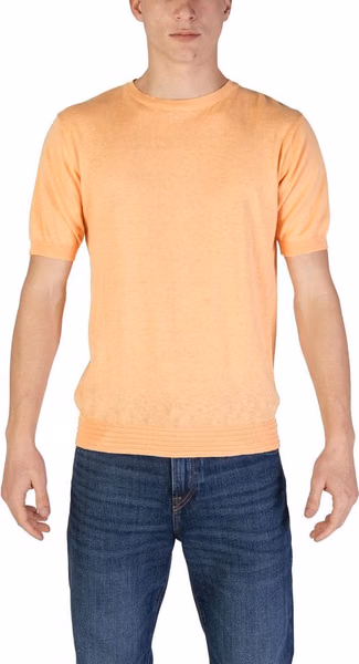 Orange Cotton Sweatshirt