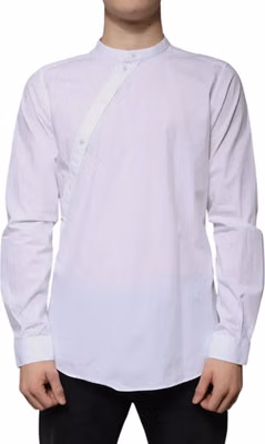 White Cotton Slim Fit MARTINI Dress Shirt