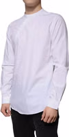 White Cotton Slim Fit MARTINI Dress Shirt 2