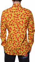 Yellow Cherry Cotton MARTINI Dress Shirt 3