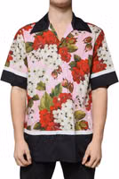 Multicolor Floral Button Down Casual Shirt 1