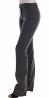 Gray Wool Stretch Slim Pants 2