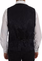 Gray Wool Stretch Vest 3