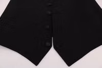 Black STAFF Wool Stretch Vest 5